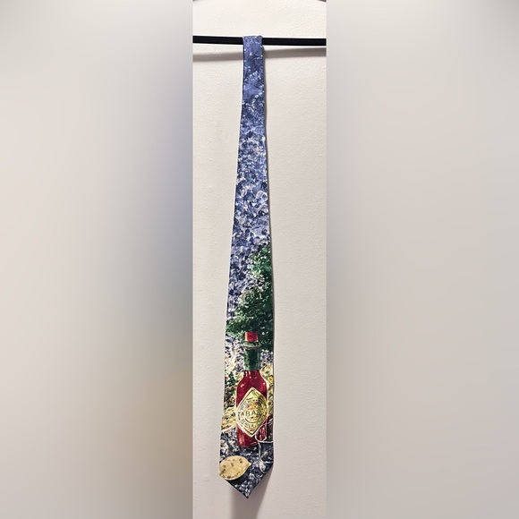 Tabasco silk tie - Picture 8 of 8